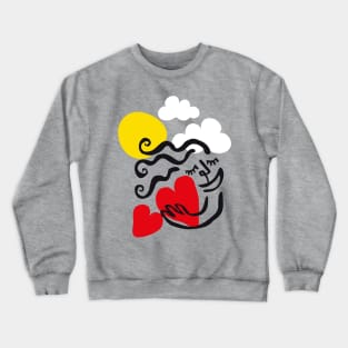 Love by Heart Crewneck Sweatshirt